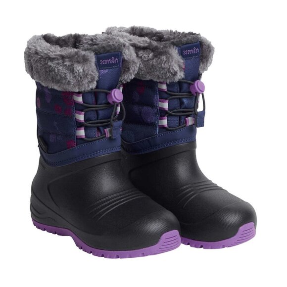 Xmtn Winter Boots Black Grey Purple  Size 11 - Picture 1 of 8